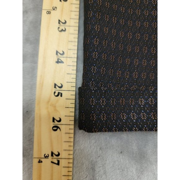 Banana Republic Avery‎ dress pants women's brown black with shimmer sz 4 32x26 - Picture 3 of 8